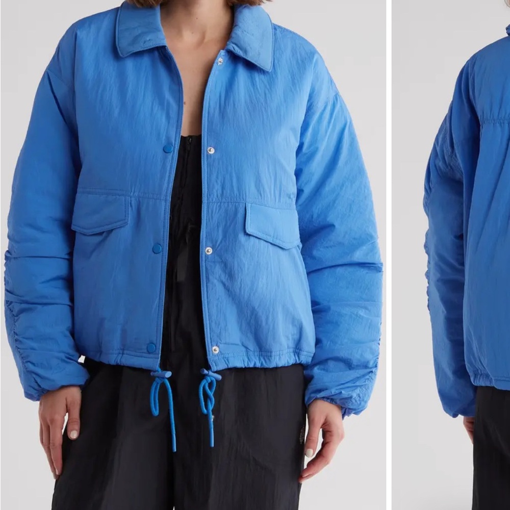 Blue Women's Puffer Jacket